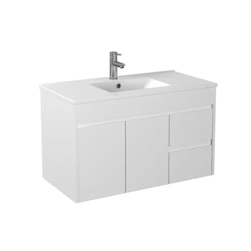 Handle Free Right Handed Drawer Vanity
