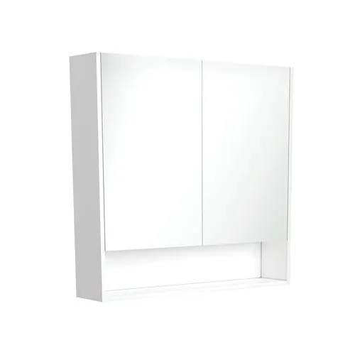 Shaving Cabinet 900mm Two Doors One Undershelf