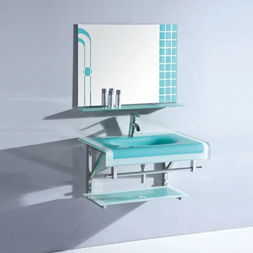 Sky Blue Glass Basin Made In China Supplier