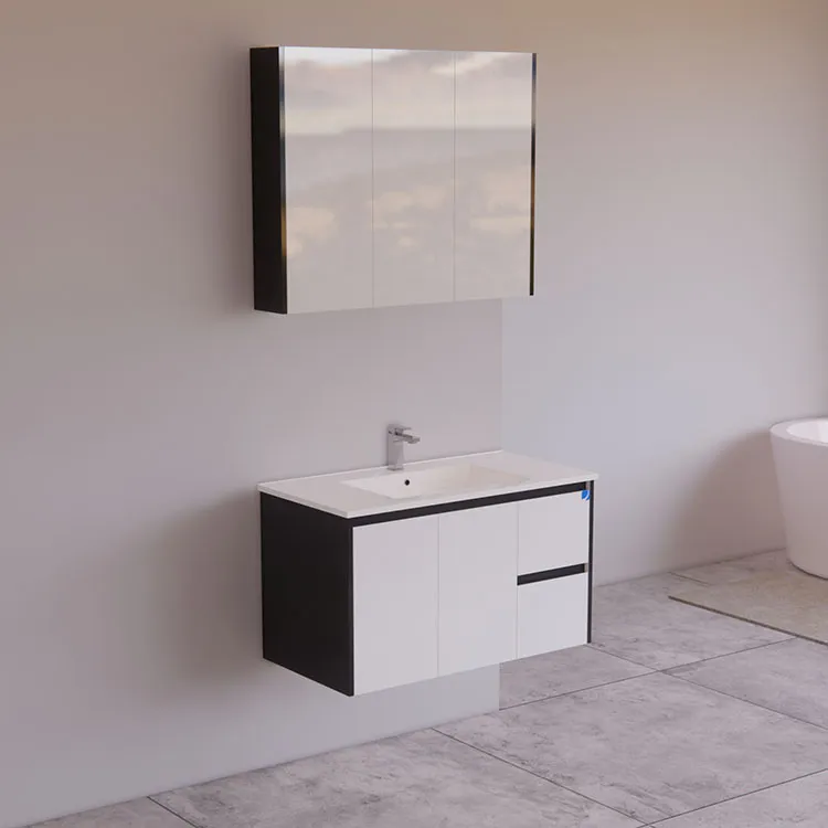900mm Wall Hung Finger Pull Vanities Bath Cabinet