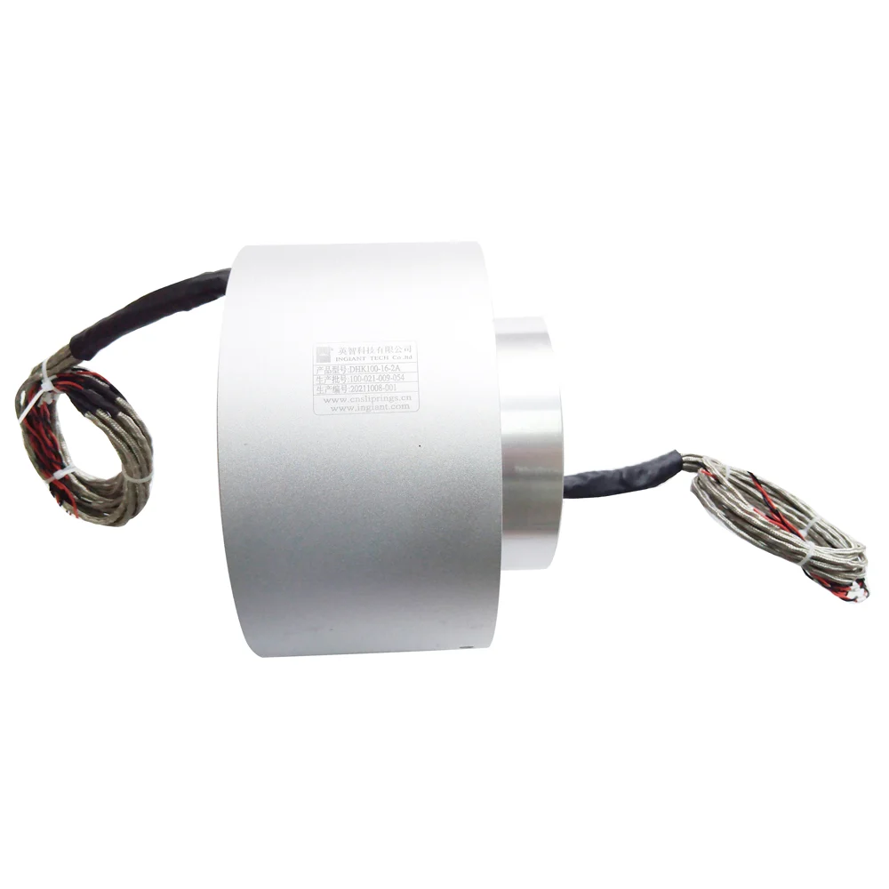 100mm through-hole large inner bore slip ring, view 3