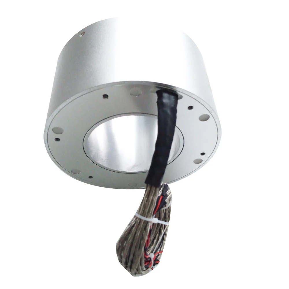 100mm through-hole large inner bore slip ring, view 2