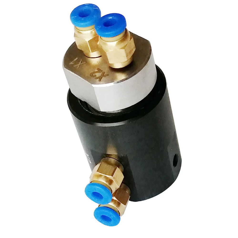 Ingiant 2 way miniature hydraulic rotary joint for hydraulic crane, view 4