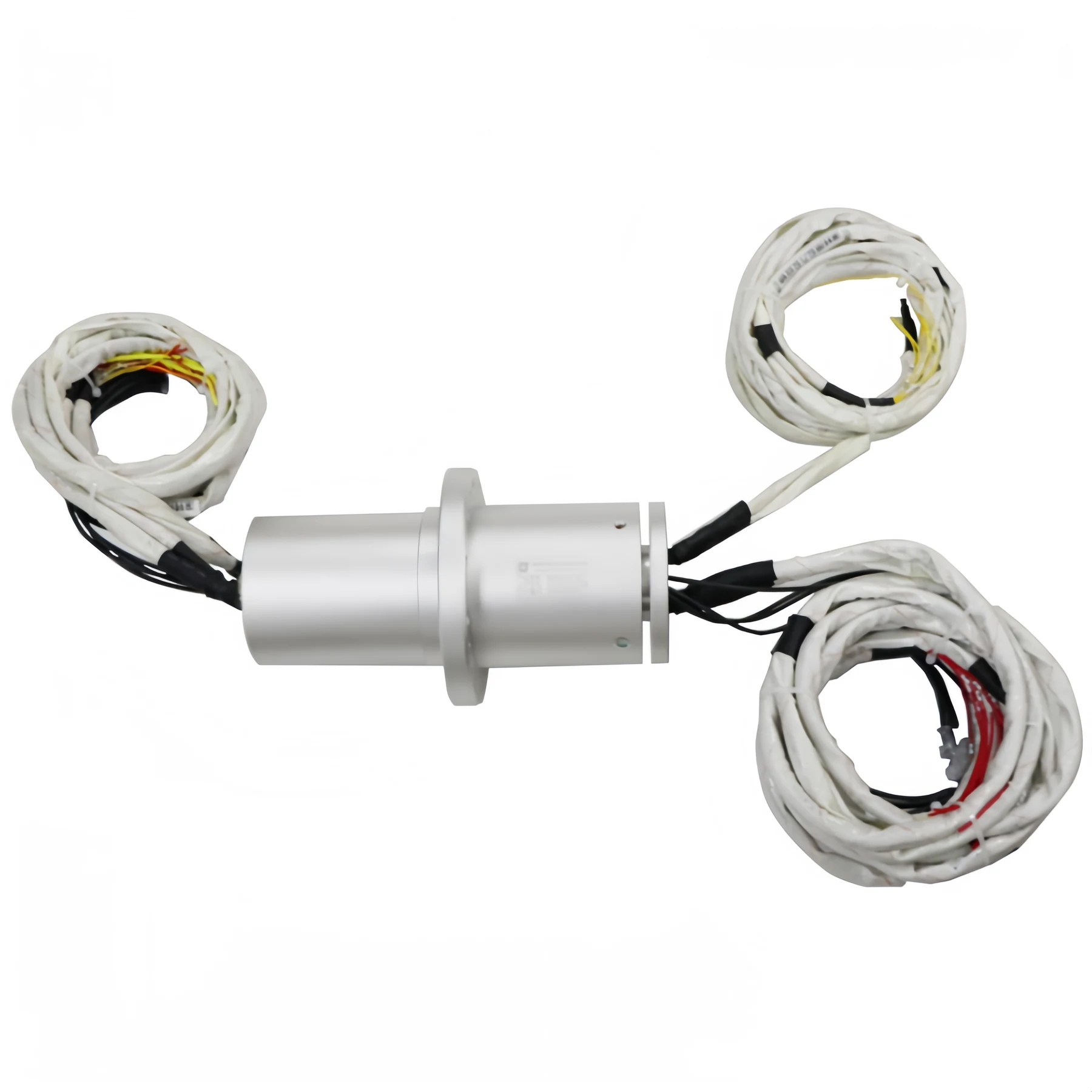 DHS095-27-4F 4 channels fiber optic and 27 channels electric hybrid slip ring, view 3