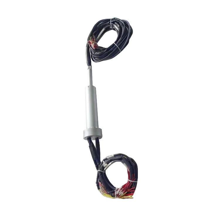 DHS050-92 Ingiant diameter 50mm Ethernet slip ring with1 channel 1000M Ethernet + 92 channels power/signal — ethernet slip rings manufactured by INGIANT