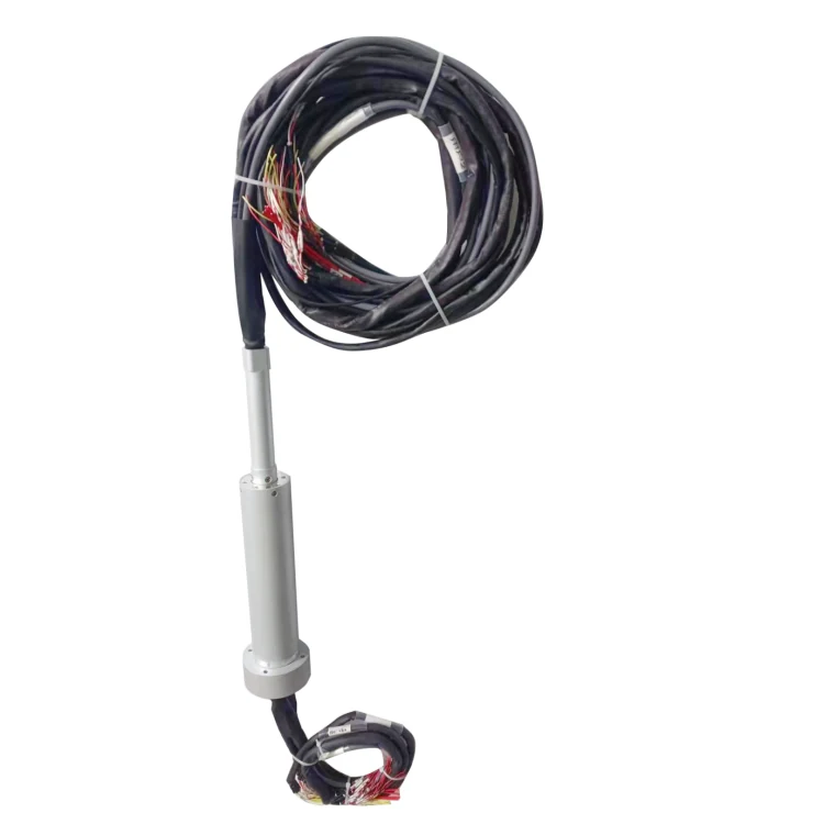 DHS050-92 Ingiant diameter 50mm Ethernet slip ring with1 channel 1000M Ethernet + 92 channels power/signal, view 2
