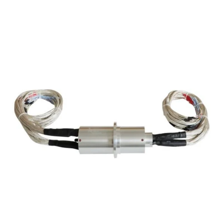 Ingiant hybrid slip ring combine 73 channels power and 1 radio frequency slip ring, view 2