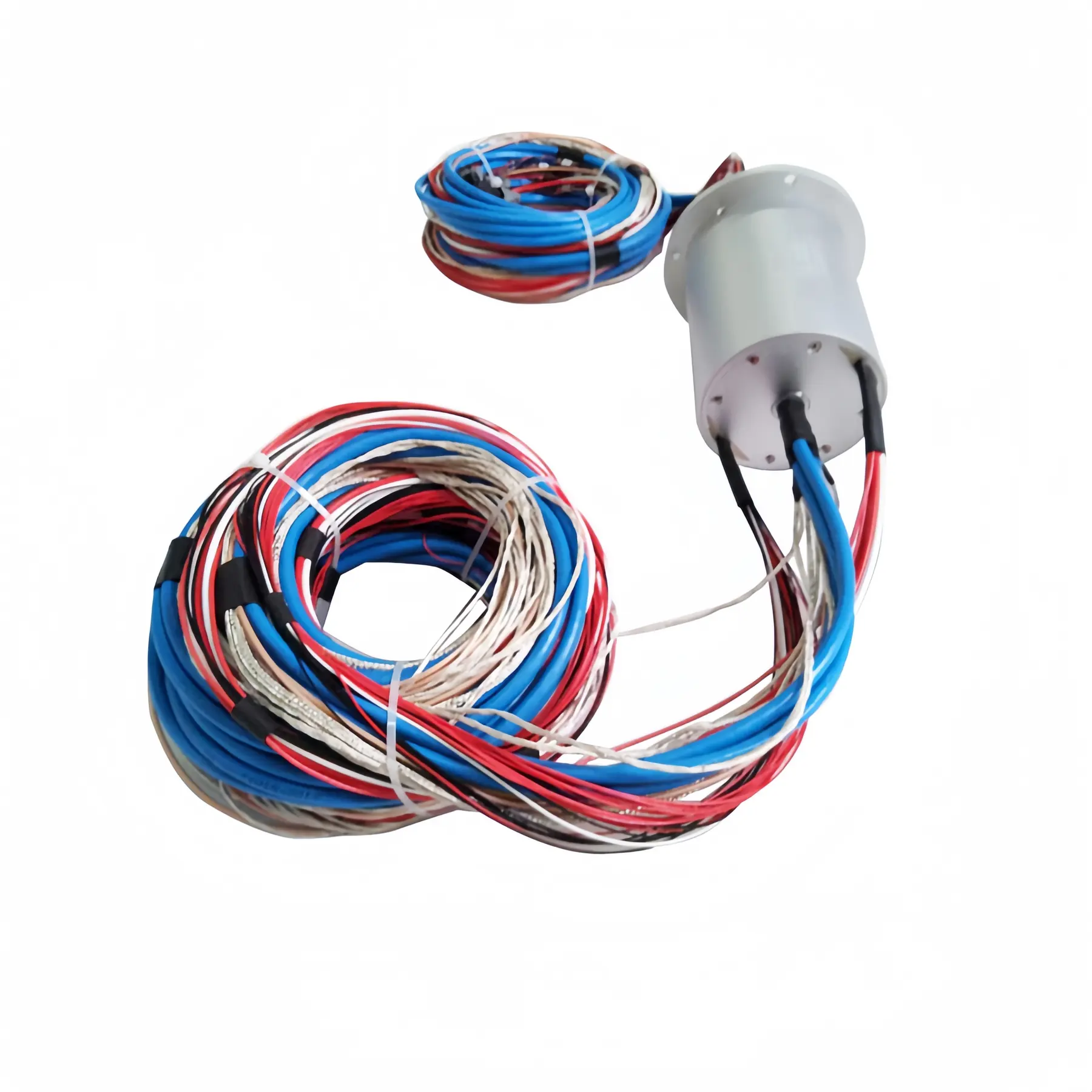DHS098-69 Ingiant Non-standard customization diameter 98mm Ethernet slip ring 69 channels — ethernet slip rings manufactured by INGIANT