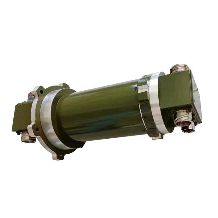 DHS090-50-1F Ingiant Military aviation plug optoelectronic slip ring OD 90mm Single channel optoelectronic slip ring, view 3
