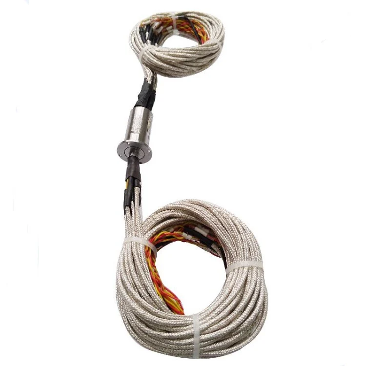 DHS017-21-2A capsulated miniature slip rings 21channels 2A for CCTV Pedestal — capsulated slip rings manufactured by INGIANT