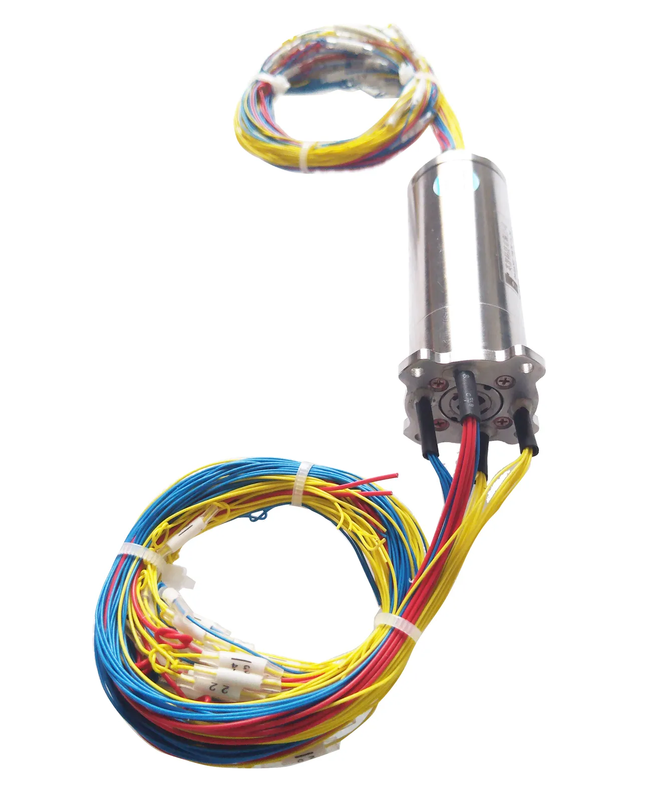 Capsulated miniature slip rings 40channels are maintenance-free — capsulated slip rings manufactured by INGIANT