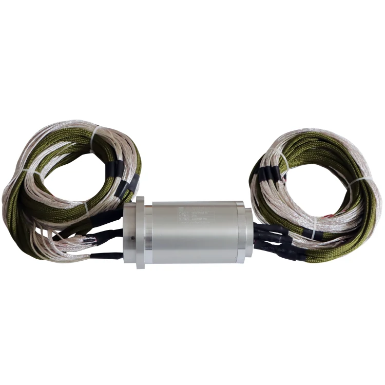DHS080-64-3A capsulated slip ring 64 channels 3A for power- and signal transmission, view 3