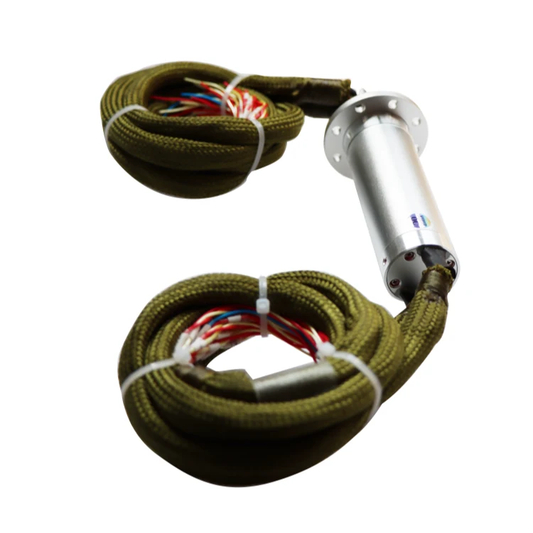 DHS032-32-5A capsulated slip rings with flange diameter 32mm 32channels 5A — capsulated slip rings manufactured by INGIANT