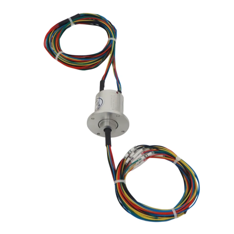DHS022-15-1A standard DHS022 series capsule slip ring 15 channels 1A for high-speed ball machine — capsulated slip rings manufactured by INGIANT