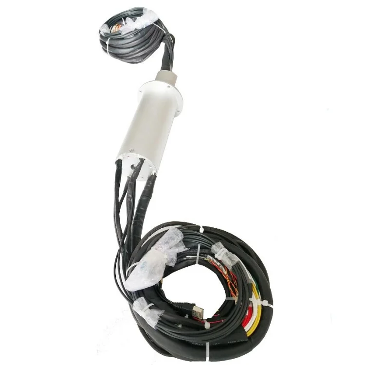Ingiant capsule slip rings 68channels OD 84 mm with flange — capsulated slip rings manufactured by INGIANT