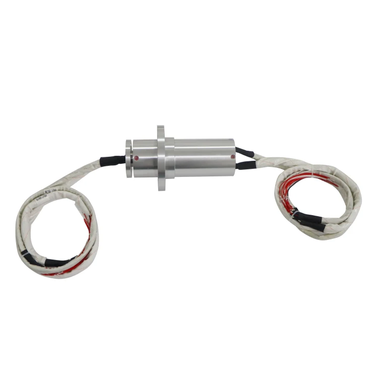 DHS088-55 custom automation slip ring diameter 88mm 43channels singal 12channels power, view 2