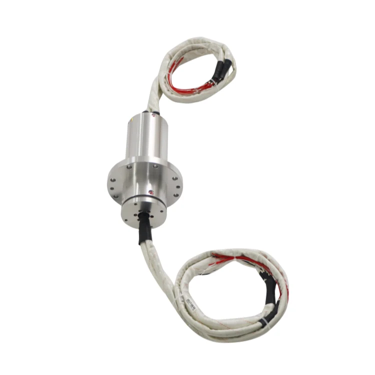 DHS088-55 custom automation slip ring diameter 88mm 43channels singal 12channels power — customized slip rings manufactured by INGIANT