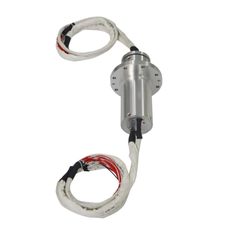 DHS088-55 custom automation slip ring diameter 88mm 43channels singal 12channels power, view 3