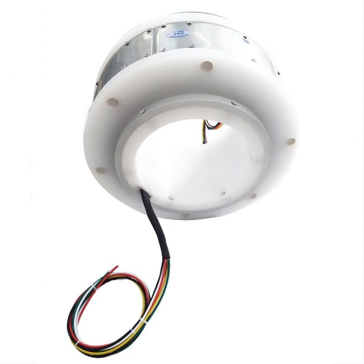 Customization through hole slip ring 130mm 6 channels 10A, view 3