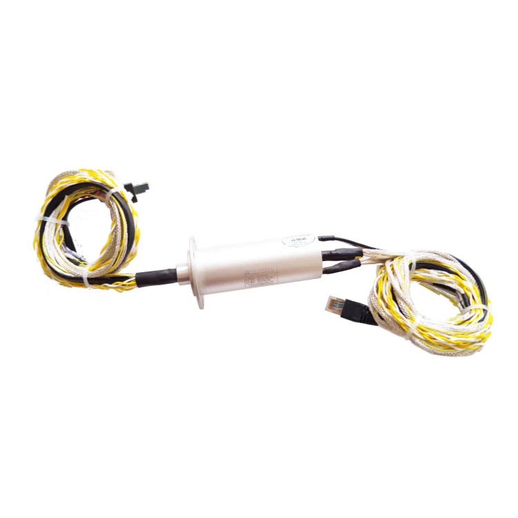 DHS032-22 Ingiant customized industrial bus slip rings out 32mm 22channels transmission of different signals, view 2