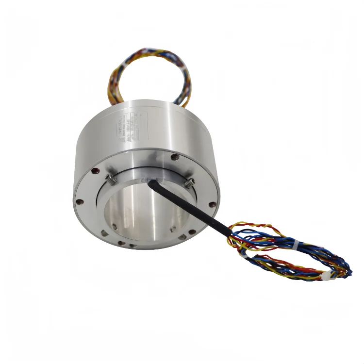 DHK042-4-002 Customized through hole slip ring inner diameter 42mm 4 channels for automation equipment — customized slip rings manufactured by INGIANT