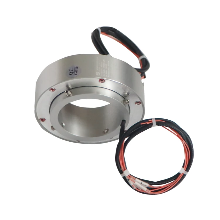 DHK042-4-003 Ingiant Customized through hole slip ring inner diameter 42mm 4 channels channels power(0-20A), view 2