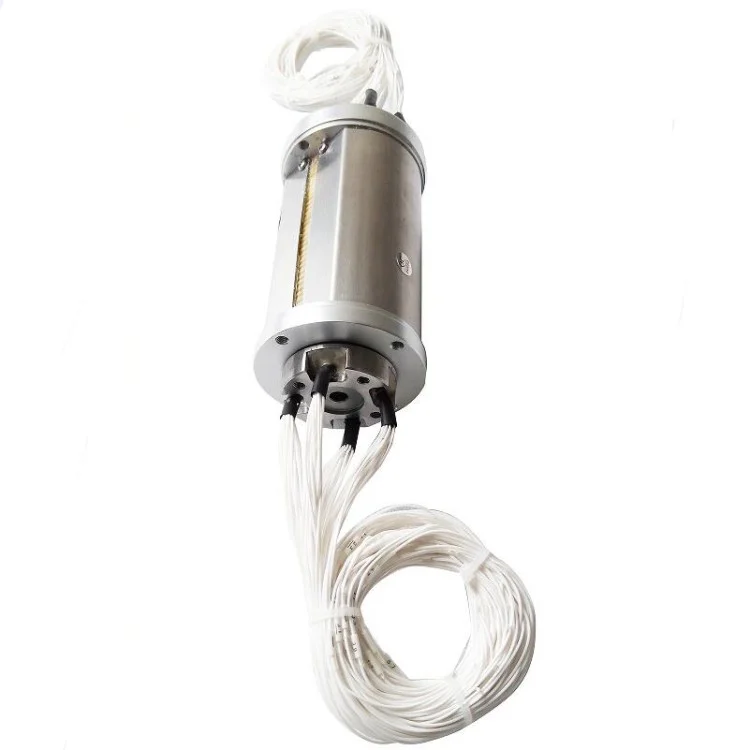 DHK007-58-3A Hollow shaft slip ring bore diameter 7mm, 58 ways 3A — through bore slip rings manufactured by INGIANT