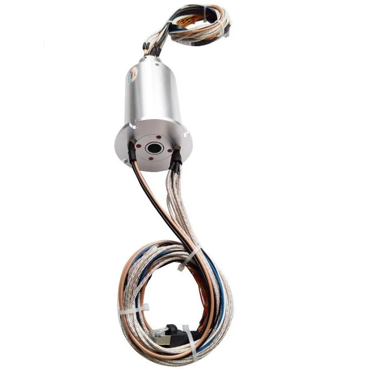 DHK012-30 standard through hole slip ring hole diameter 12mm 30channels — through bore slip rings manufactured by INGIANT