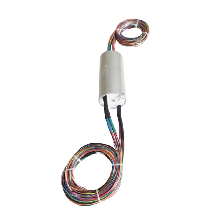 DHK012-48-5A Standard DHK012 series micro-aperture through-hole conductive slip ring 48 channels 5A, view 3