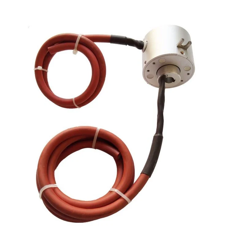 DHK016-10 through bore slip ring, 16mm IP54, 10A for Welding Equipment, view 3