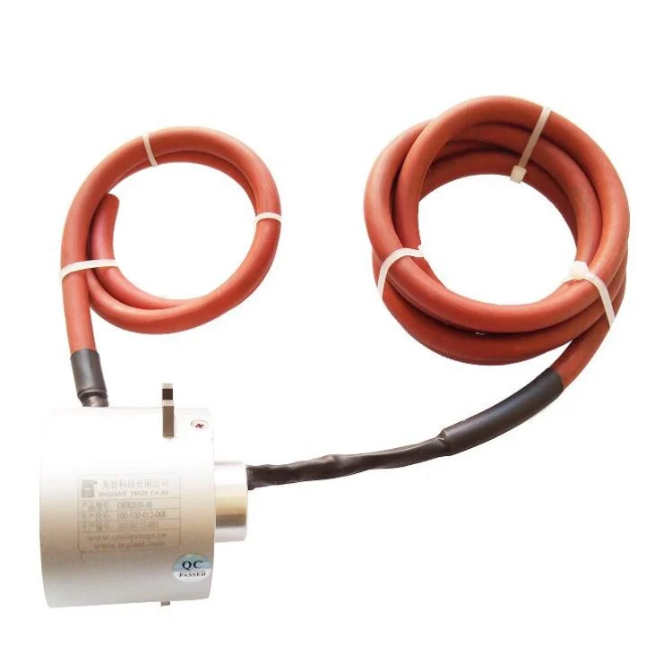 DHK016-10 through bore slip ring, 16mm IP54, 10A for Welding Equipment, view 2