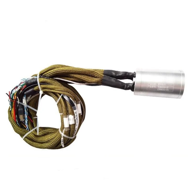 DHK022-35 through bore slip ring 35 circuits ,hole diameter 22mm, view 2