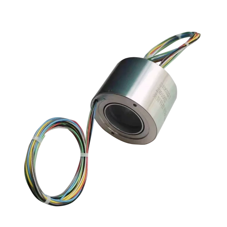 DHK022-7 through hole slip ring hole diameter 22mm 7channels — through bore slip rings manufactured by INGIANT