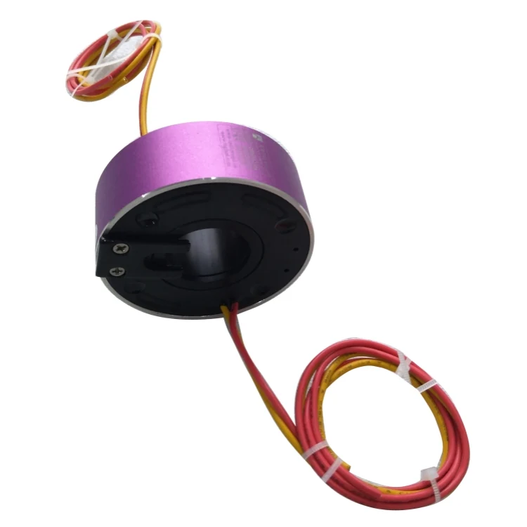 DHK030-2-10A through hole slip ring hole diameter 30mm 2 channels 2A electrical power, view 2