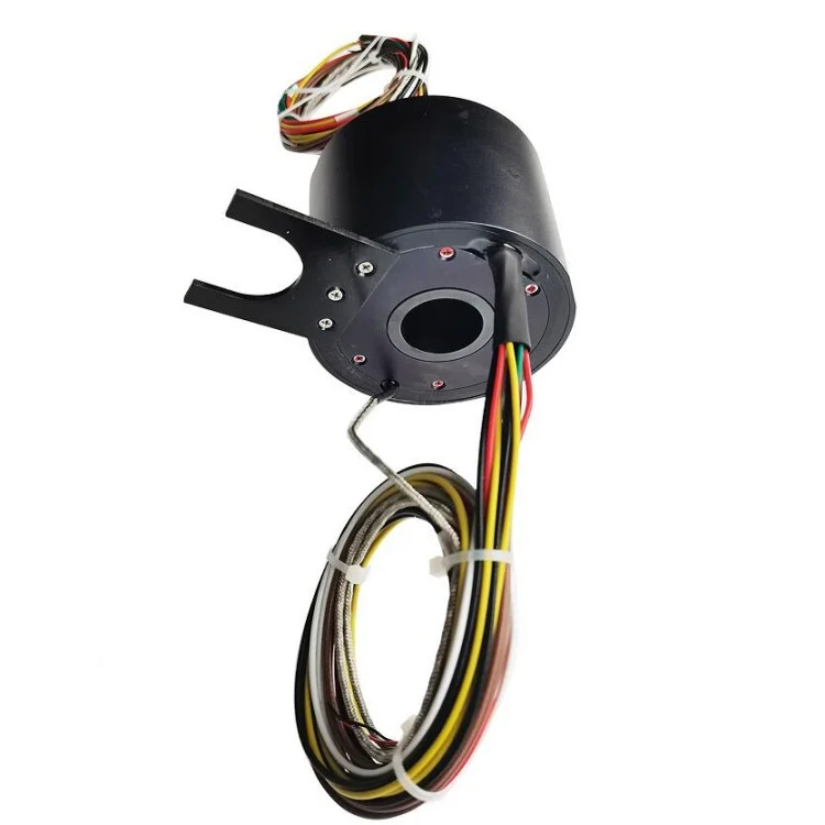 DHK030-8-002 hollow shaft slip rings hole diameter 30mm 8channels — through bore slip rings manufactured by INGIANT
