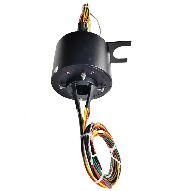 DHK030-8-002 hollow shaft slip rings hole diameter 30mm 8channels, view 3