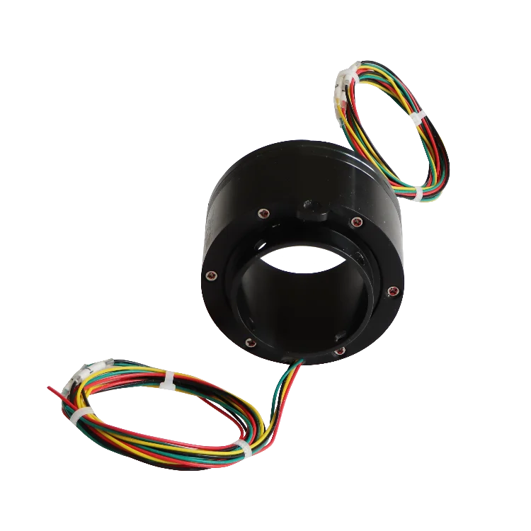 DHK031-4-2A through hole slip ring inner diameter 31mm 4 channels 2A — through bore slip rings manufactured by INGIANT