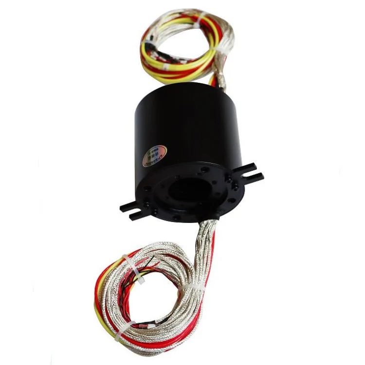 DHK032-20 low loss through hole slip ring hole diameter 32mm 20channels — through bore slip rings manufactured by INGIANT