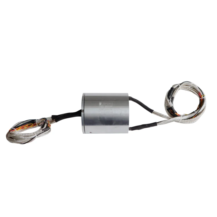DHK033-16-003 Customized 16 channels through hole slip ring with an inner diameter of 33mm, view 3
