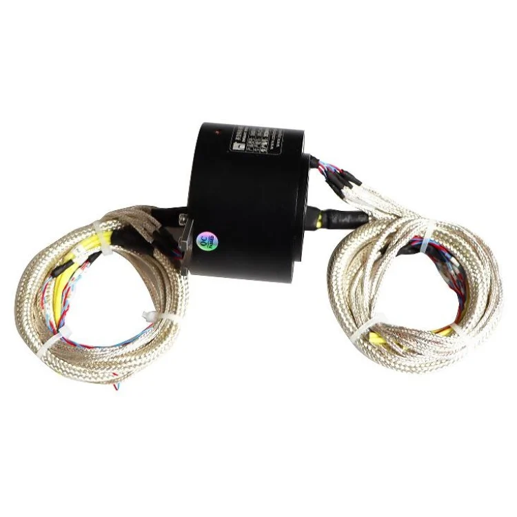 DHK034-10 hollow shaft slip ring hole diameter 34mm 10 channels, view 3