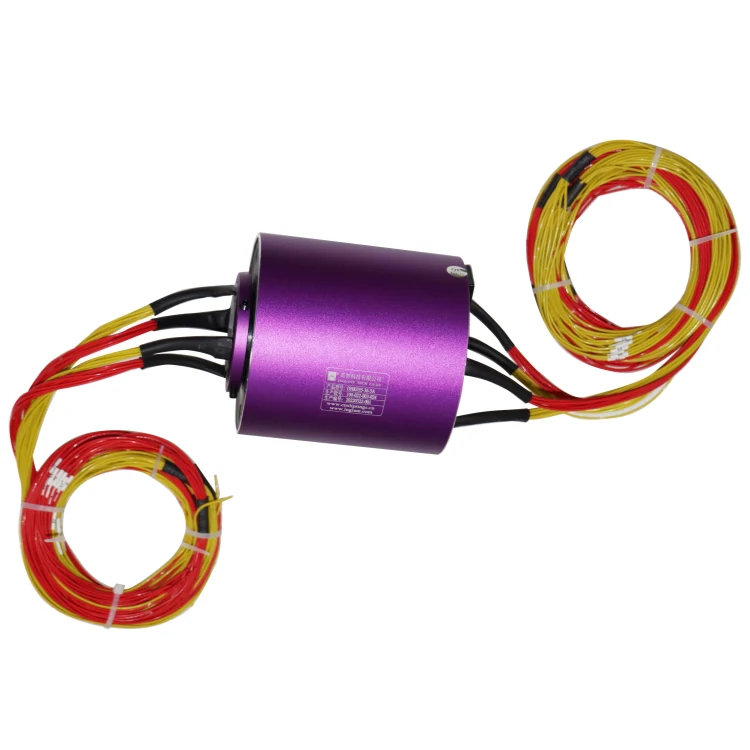 DHK035-36-5A through hole slip ring hole diameter 35mm 36channels 5A — through bore slip rings manufactured by INGIANT