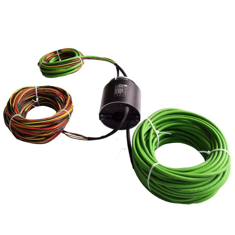 DHK038-10 DHK038 standard series through hole slip ring for work turntables, view 3