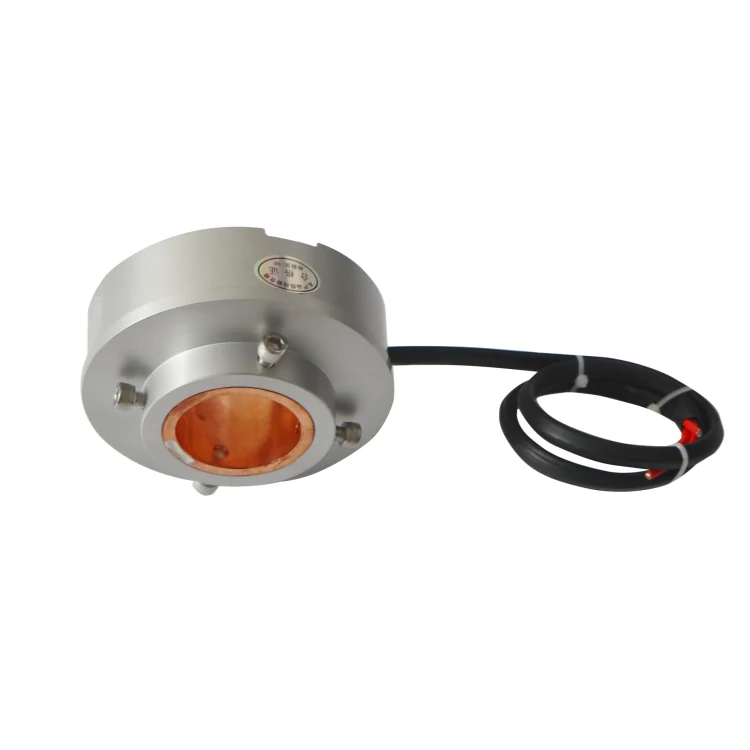 DHK045-1-50A Ingiant Pancake slip ring inner diameter 45mm with 1 channel 50A current for Rotary tables — through bore slip rings manufactured by INGIANT
