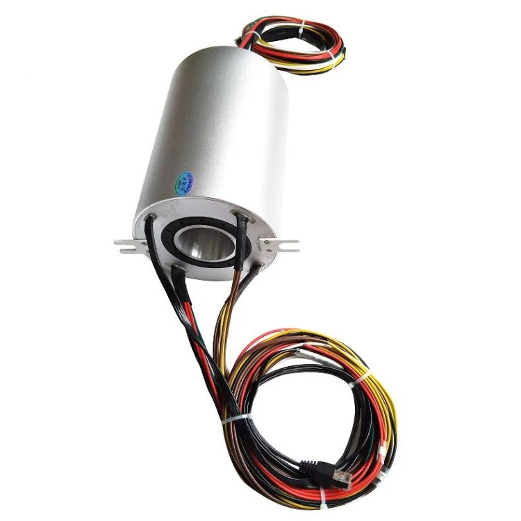 DHK050F-19 Standard through hole slip ring hole diameter 50mm 19 channels waterproof — through bore slip rings manufactured by INGIANT