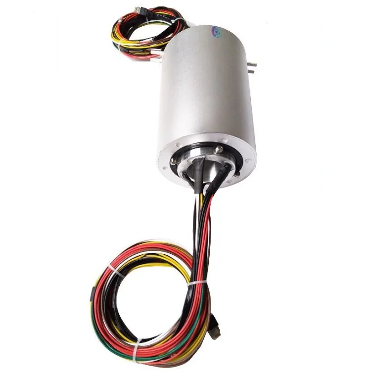 DHK050F-19 Standard through hole slip ring hole diameter 50mm 19 channels waterproof, view 2