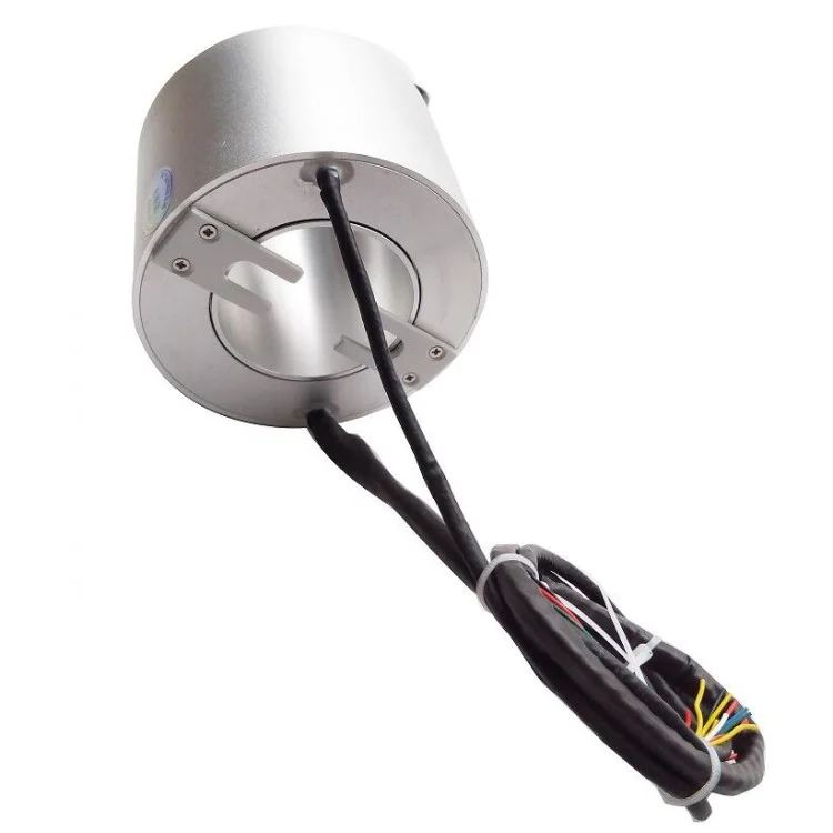 DHK055-12-3A through bore slip ring 12 circuits 3A with 380V Voltage & Low Friction Contact, view 2