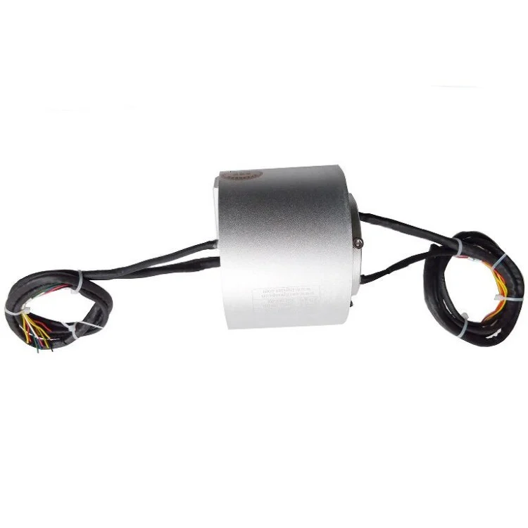 DHK055-12-3A through bore slip ring 12 circuits 3A with 380V Voltage & Low Friction Contact, view 3