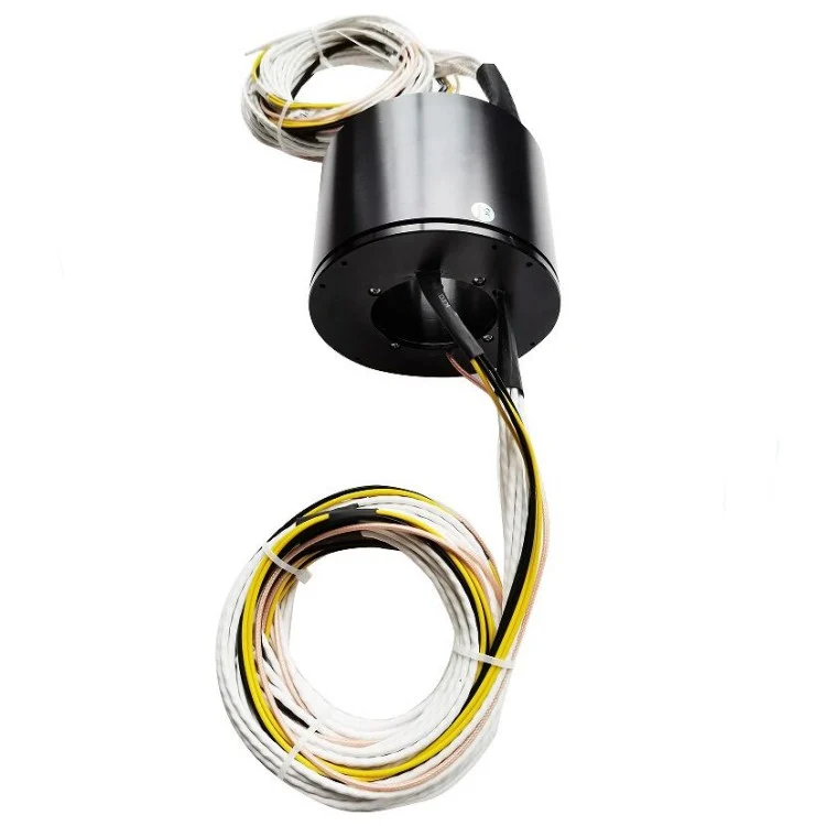 DHK060-21 hollow shaft slip ring hole diameter 60mm 21channels for — through bore slip rings manufactured by INGIANT