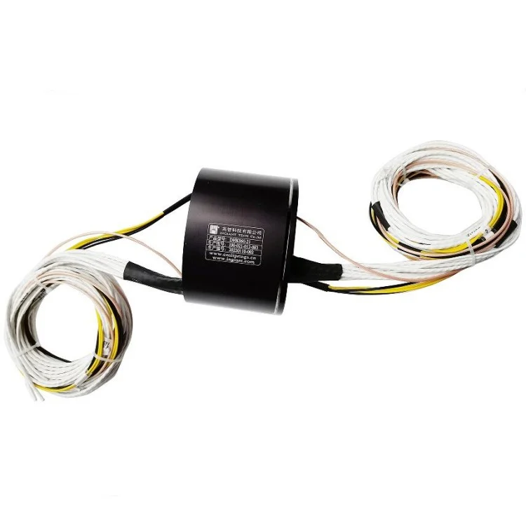 DHK060-21 hollow shaft slip ring hole diameter 60mm 21channels for, view 3