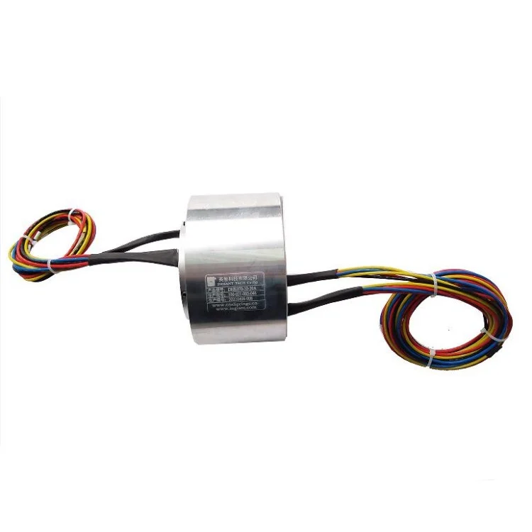 DHK070-10-20A through hole slip ring hole diameter 70 mm 10 channels 20A, view 3